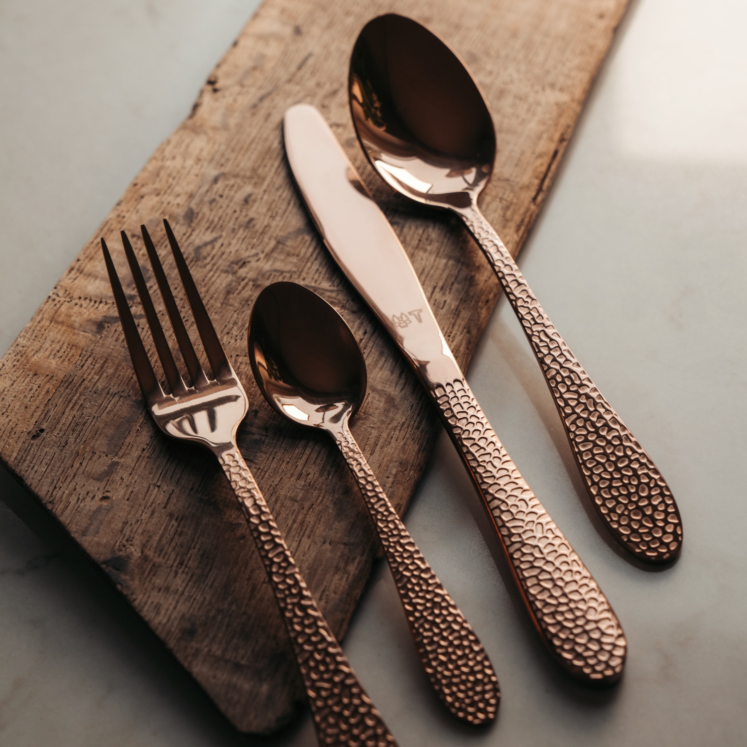 Vargen Thor Fenix Copper Cutlery Set Copper 2