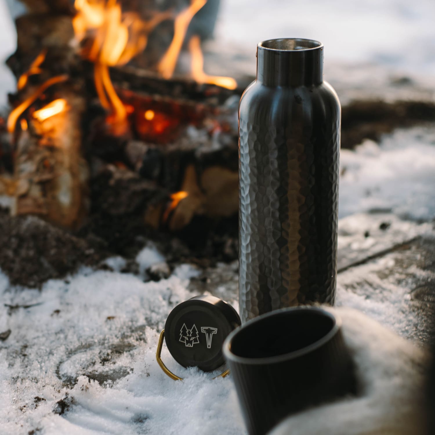 Vargen Thor Snorok Zwart Thermos 2